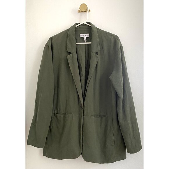 Apiece Apart Oversize Boyfriend Blazer – Thyme Green - S - Picture 4 of 11